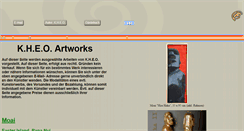 Desktop Screenshot of kheo.kunst.ms