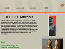 Tablet Screenshot of kheo.kunst.ms