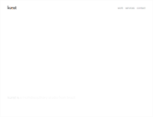 Tablet Screenshot of kunst.com.br