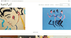 Desktop Screenshot of kunst.cl